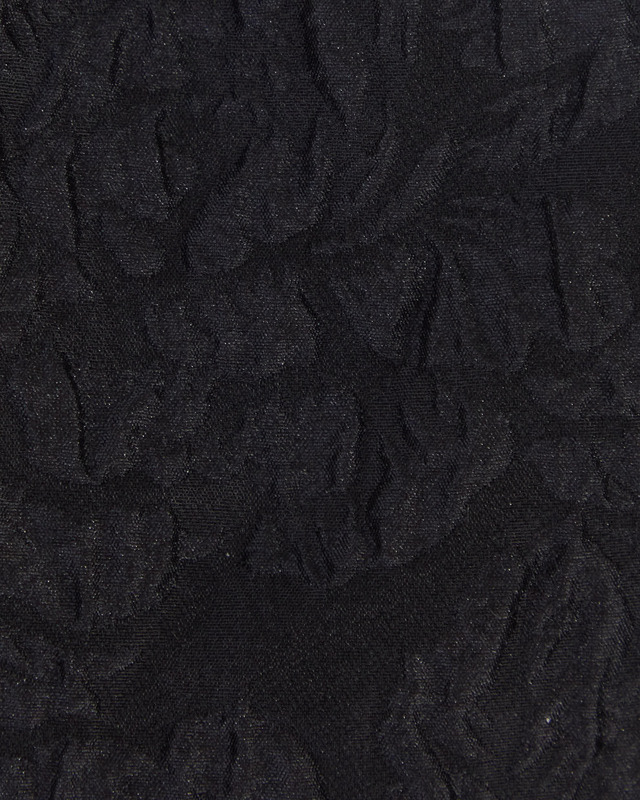 Ganni Jacquard Organza mini klänning  Svart 42
