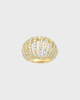 CBYC Ring Ribbed Void  Guld 55