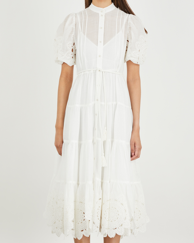 Zimmermann - Dress Teddy Scallop Frill 
