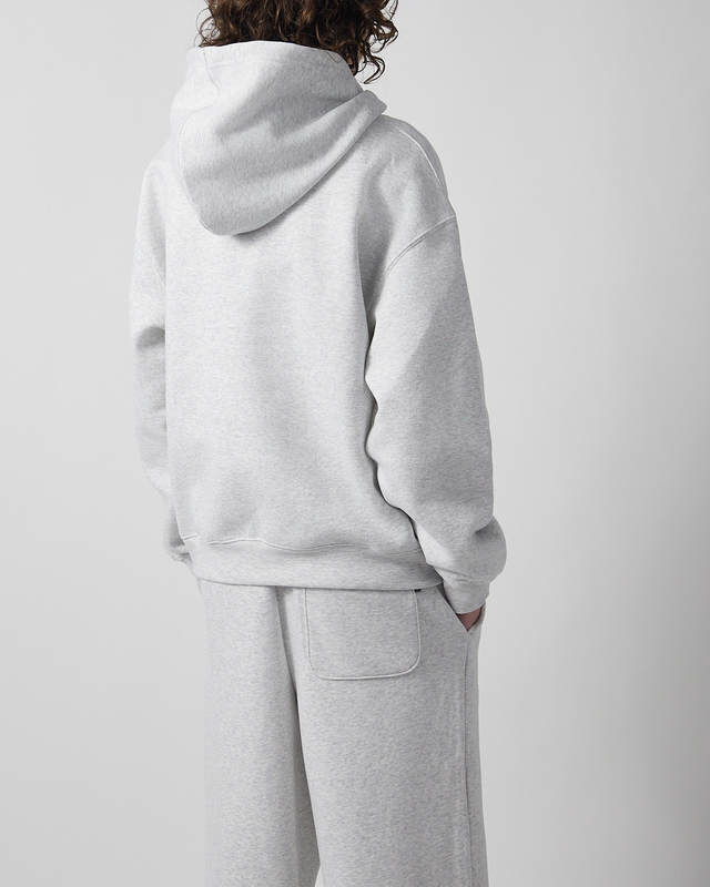 New Balance Hoodie Trackside Fleece Grey XL