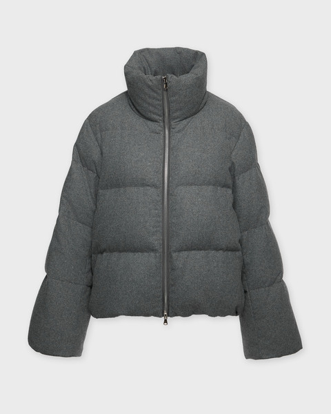Jacka Storm Puffer Wool Grå 1