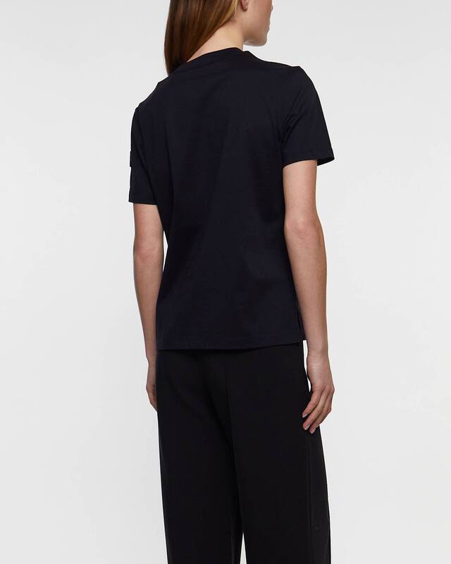 Moncler T-Shirt Cotton Pocket Navy S