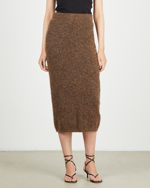 Skirt Elisha Dark brown 1