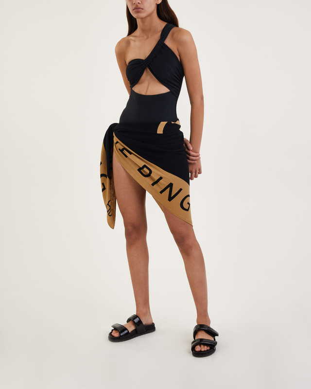 Anine Bing Swimsuit Roux One Piece Svart WAKAKUU