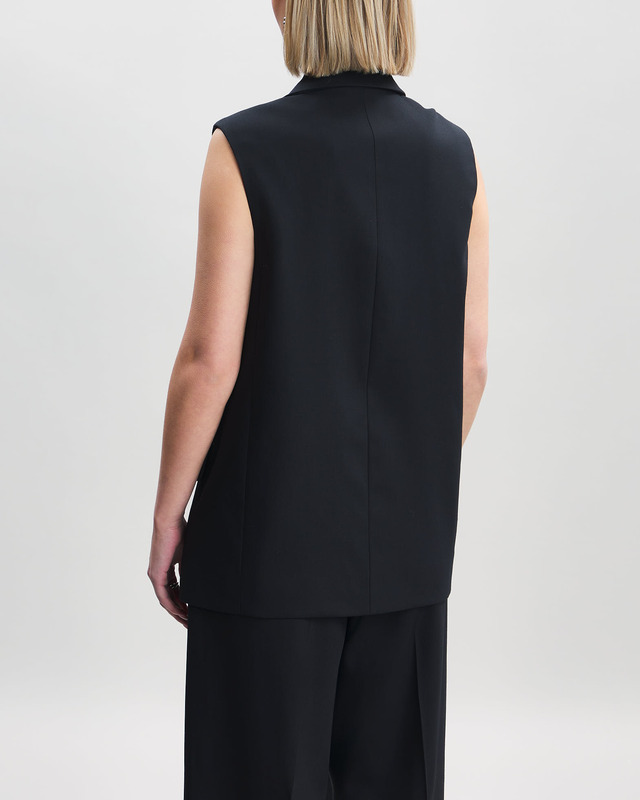 Teurn Studios Väst Tailored Waistcoat Svart 38