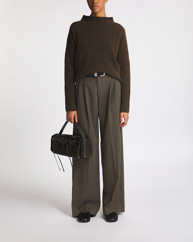 Filippa K Sweater Mika Yak Funnelneck Beige XL
