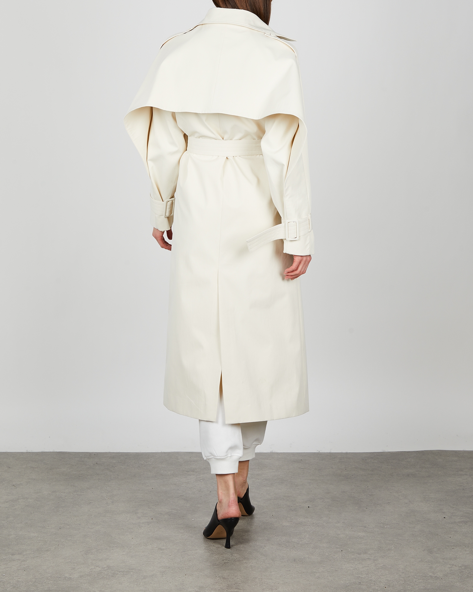 cream mac coat