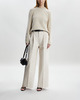 Filippa K Sweater Rolled Hem  Beige M