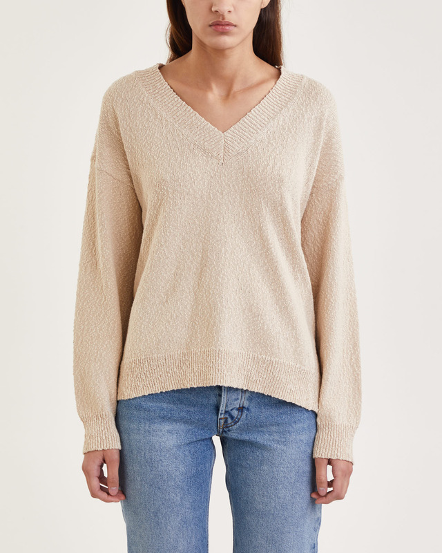 ONE and OTHER Sweater Abby Camel XS