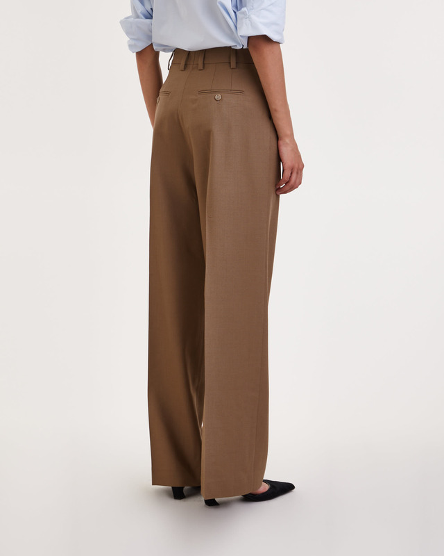Filippa K Byxor Darcey Wool Nougat 40
