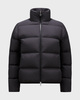 Moncler Jacket Abbadia Black MONCLER 2 (M)