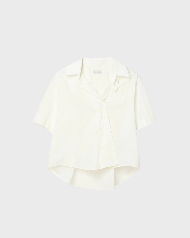 Dagmar Shirt Short Sleeve Cotton White 38