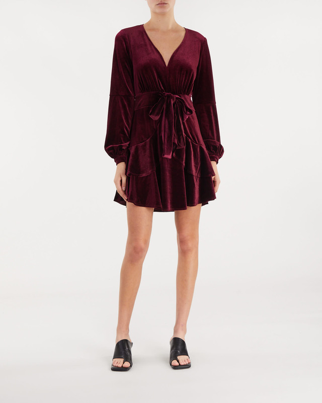 Love Lolita Klänning Ivy Bordeaux M