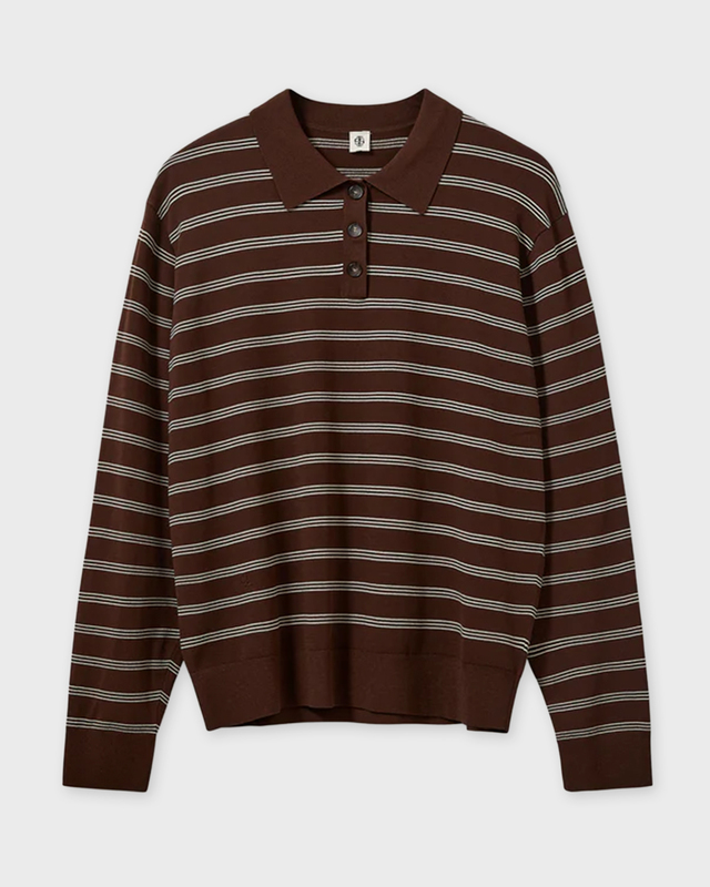 The Garment Tröja Madison Polo Beige/brun UK 12 (EUR 40)