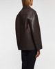 Wakakuu Icons Jacka Lugo Faux Leather Brun XS