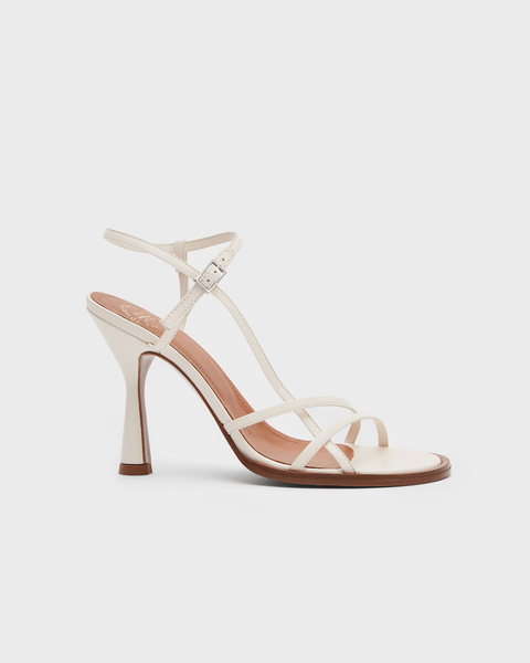 Heels Amalfi Linen Nappa Offwhite 1