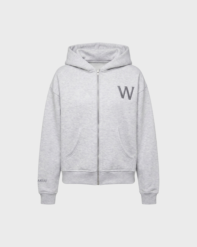 Wakakuu Icons Hoodie Zip Wakakuu Grey Melange XL