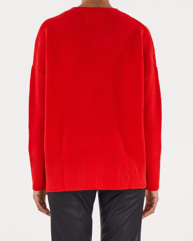 Lisa Yang Sweater Mila Röd 2 (M-L)