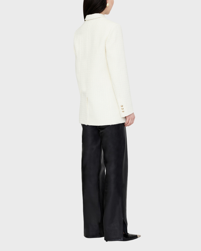 ANINE BING Jasmine Blazer Ivory M