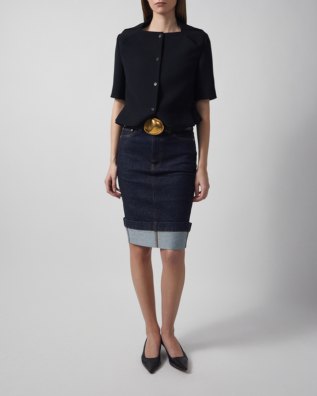 KHAITE Skirt Kendra Denim 27