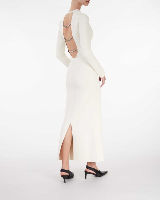 Khaite Odette Klänning Ivory S