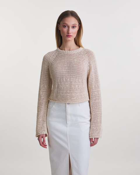 Sweater Livia Cropped Natural 1