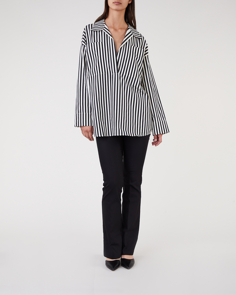 Shirt James Top  Svart/vit 2