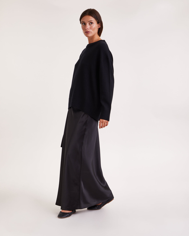 Wakakuu Icons Tröja Carla Knit Svart XS