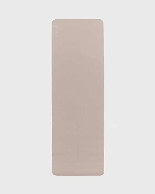 Casall Yogamatta yoga mat position 4mm Sand ONESIZE