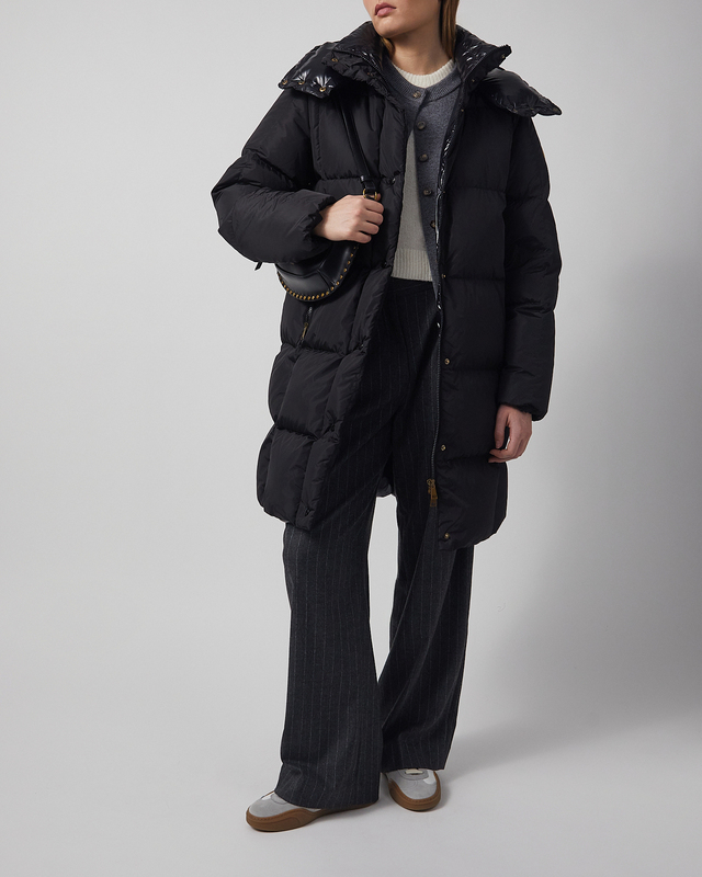 Moncler Jacket Little Long Coat  Black MONCLER 3 (M/L)