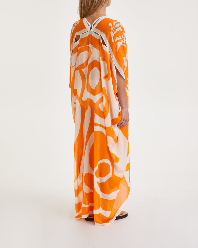 Rodebjer Klänning Kaftan Agave Youth Orange ONESIZE