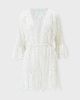 Melissa Odabash Kaftan Naia White XS