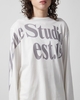 Acne Studios T-shirt Relaxed fit graphic Offwhite S