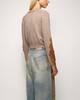 Acne Studios Sweater Lace Trim Wool Beige XS