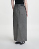 Acne Studios Skirt Denim Maxi Antracite grå 36