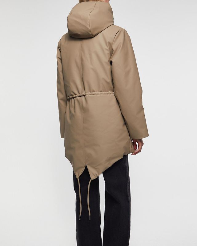 Rains Jacket Nome String W Parka W3T3 Beige S
