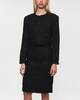 ROTATE Birger Christensen Jacka Boucle Crop Svart 40