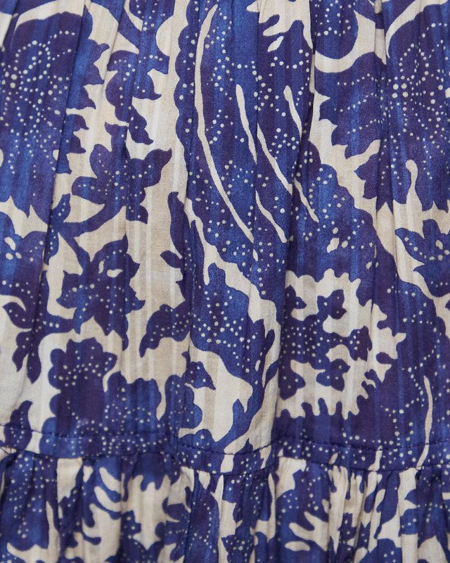 Ulla Johnson Klänning Kairi Flutter Sleeve Midi  Blå US 4 ( EUR 36)