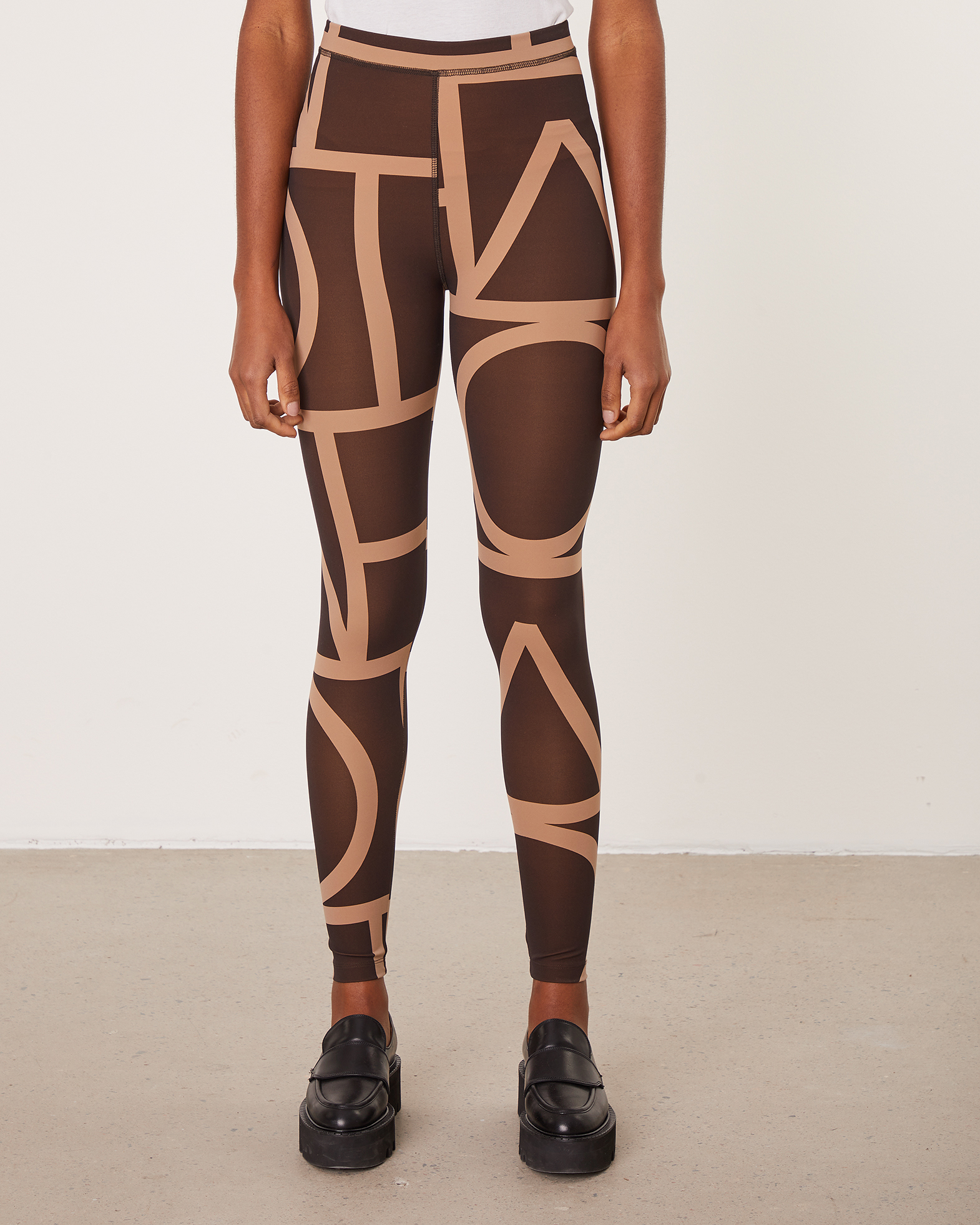 Totême - Leggings Monogram | WAKAKUU