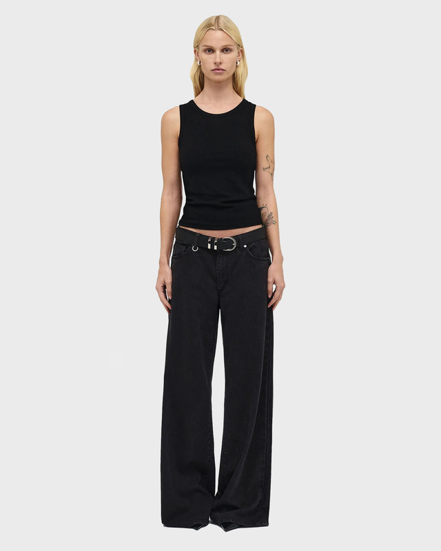 NEUW Jeans Milla Wide Washed Black W25/L32