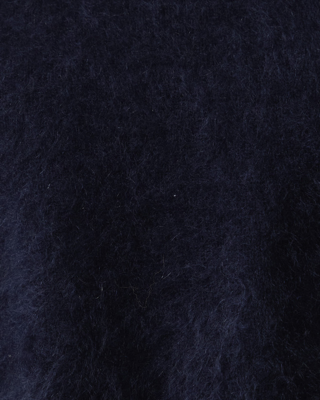 Soft Goat Genser Brushed Crewneck Navy XS