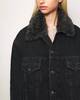 Acne Studios Jacka Denim Sherpa Collar XXS