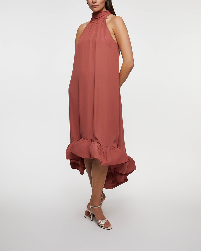 Malina Dress Sabrina Midi Red L