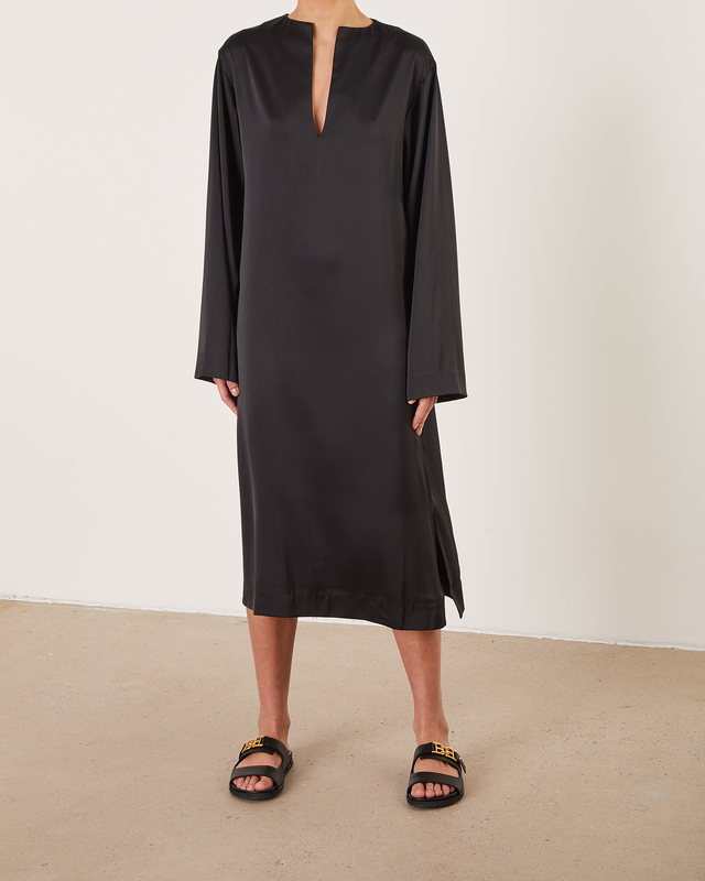 Wakakuu Icons Dress Kaftan  Black L