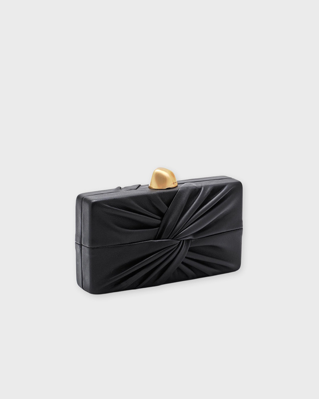Cult Gaia Clutch Lisse Black ONESIZE