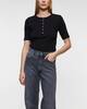ANINE BING T-shirt Alessia Svart XS