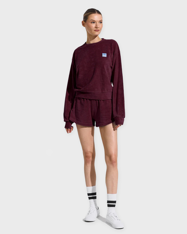 Seaquelle  Sweatshirt Terry Burgundy  S