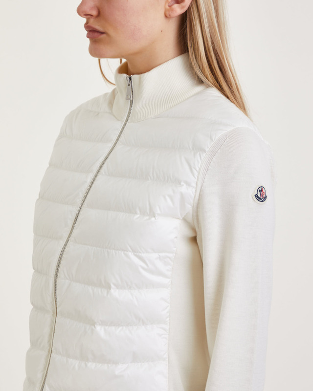 Moncler Cardigan Tricot White M