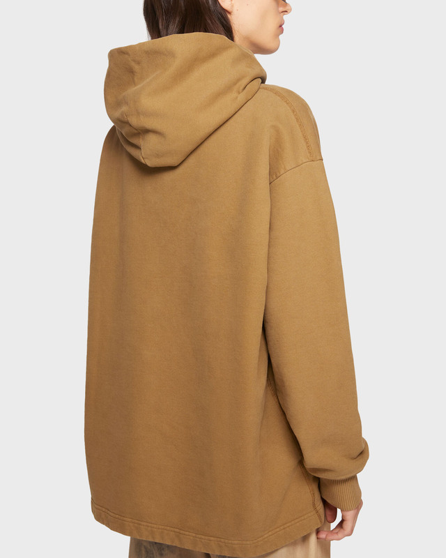 Acne Studios Sweater Hoodie Logo Mud L