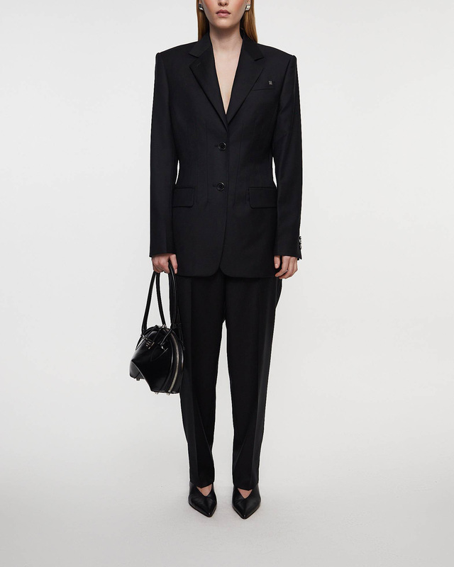 Helmut Lang Kavaj Curve Classic Svart US 2 ( EUR 34)